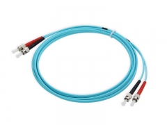 Glasvezel Patchkabel Duplex ST-ST, Multimode OM3