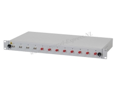Glasvezel patchpaneel (19 inch) - 12 ST singlemode aansluitingen