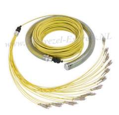 Glasvezel Kabel 24 Vezels, Singlemode, 24E OS2, SC-SC
