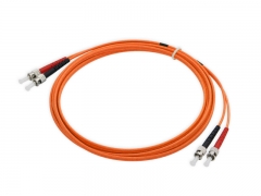 Glasvezel Patchkabel Duplex ST-ST, Multimode OM1